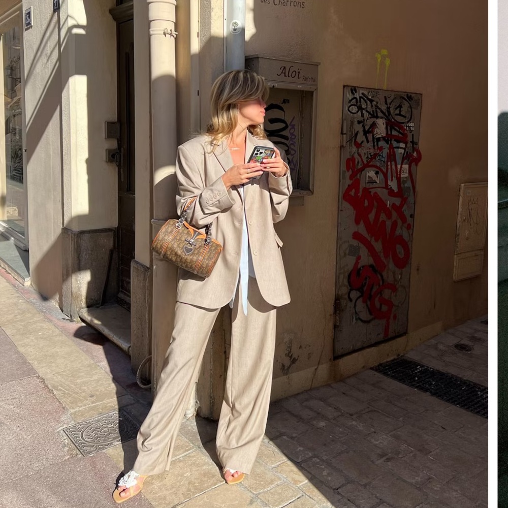 Djerf Avenue Forever Blazer and Favourite Pants Matching Set